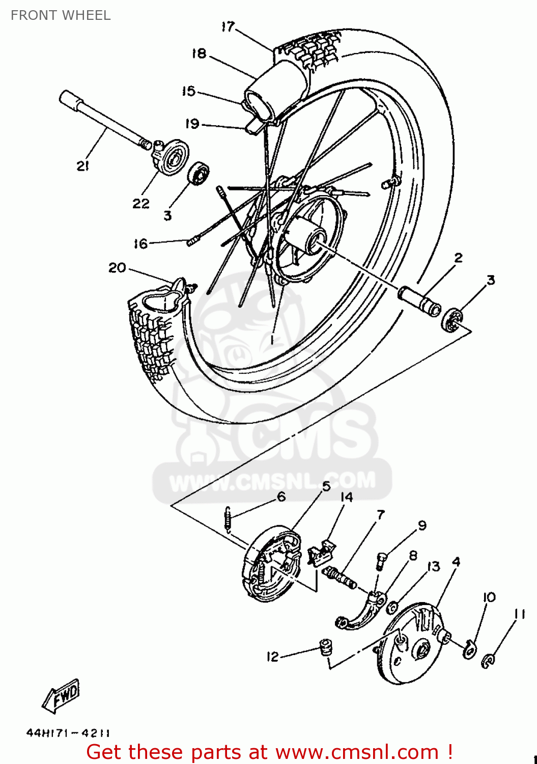 9441621457 Rim (1.6021)(3ba) Yamaha buy the 9441621457 at CMSNL