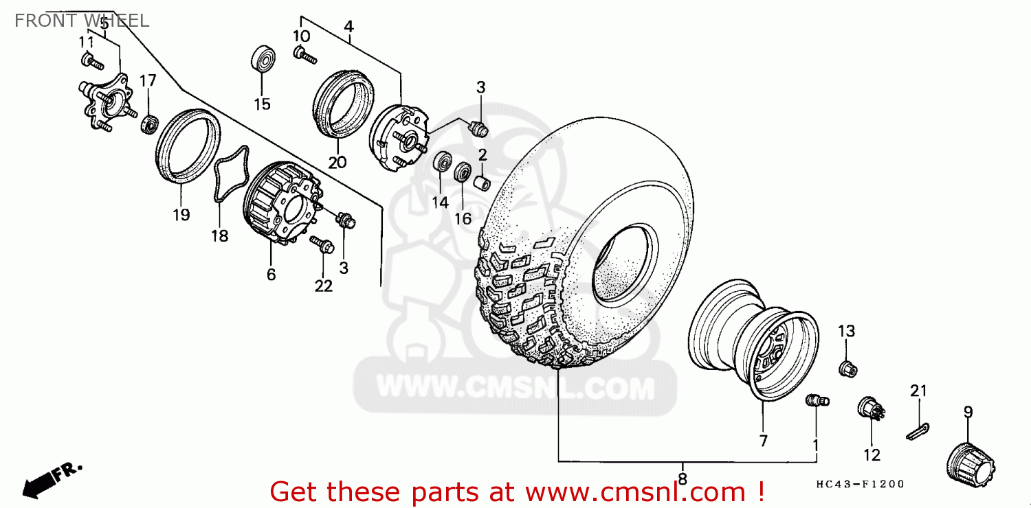 Honda BEARING,RADIAL BA 91052HC4003 Honda BEARING,RADIAL BA 91052HC4003