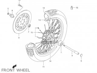 Rim, Fr Wheel(19x2.15 Al) photo