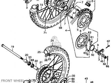 PANEL, FR. BRAKE for CB200 ENGLAND - order at CMSNL