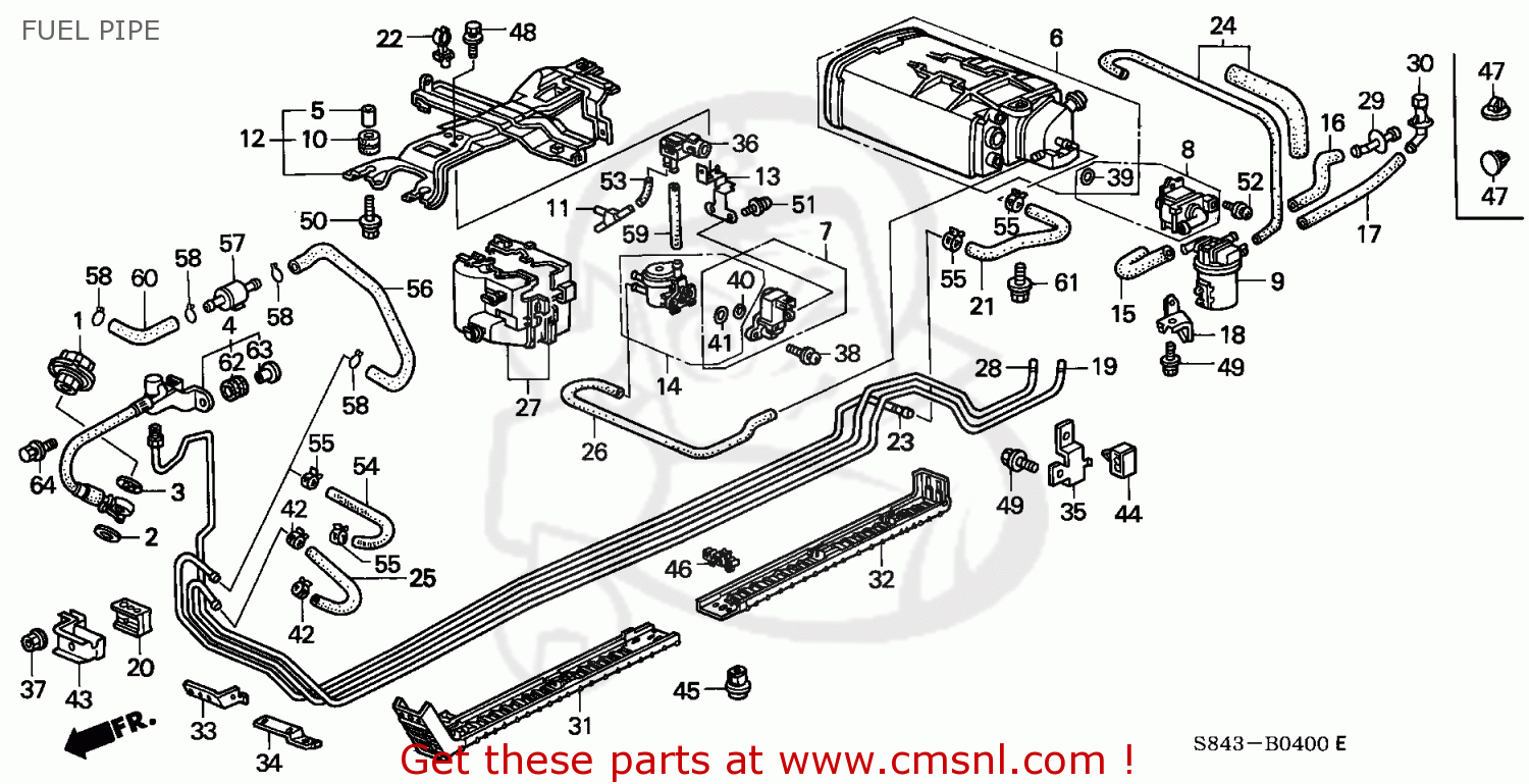 17700S4KA10 Pipe, Fuel Feed Honda buy the 17700S4KA10 at CMSNL
