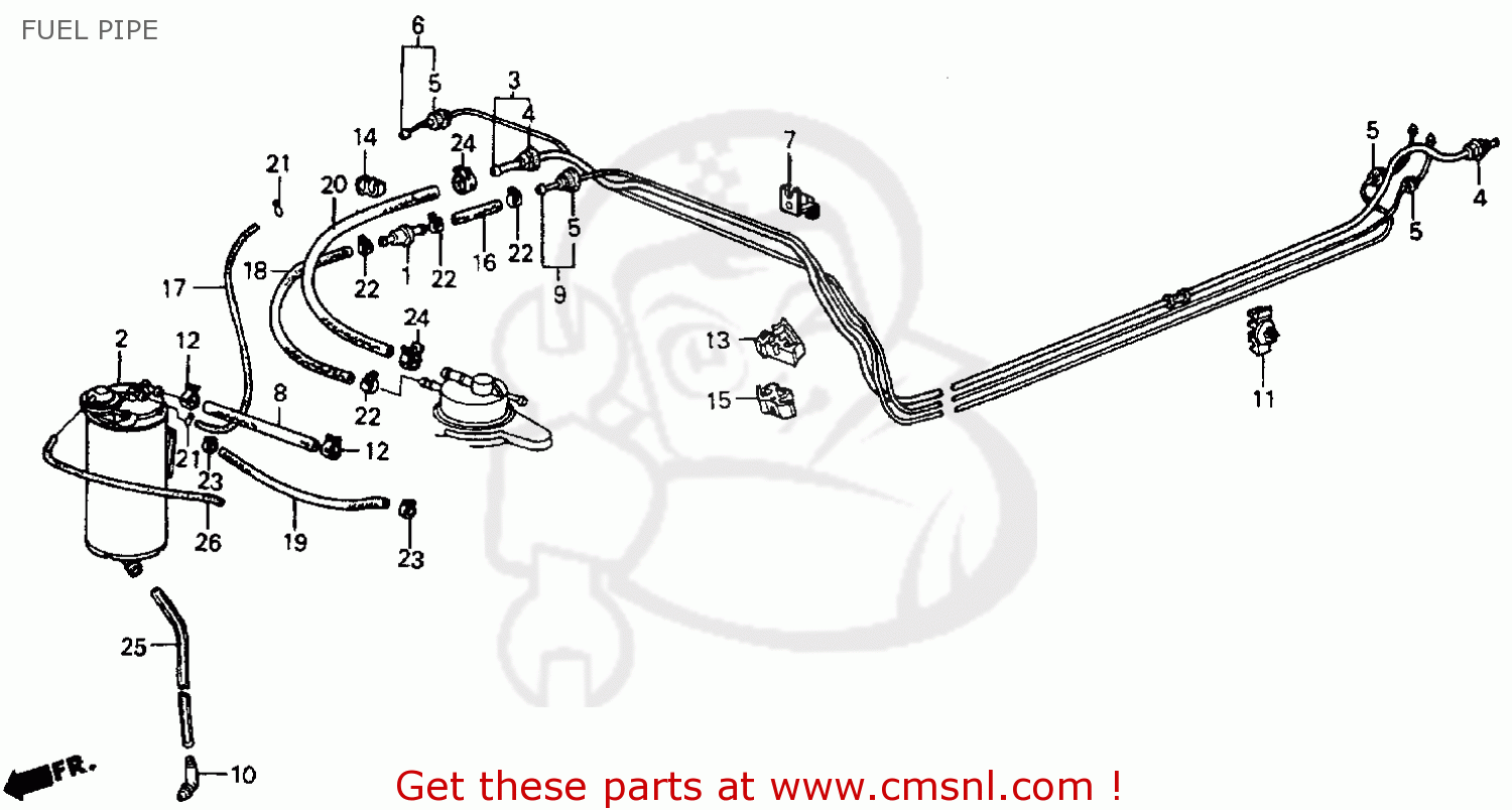 17300SB2672: Canister Assy Honda - buy the 17300-SB2-672 at CMSNL