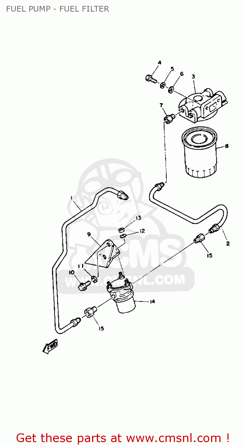 YSC22161200C Fuel Line Yamaha buy the YSC22161200C at CMSNL