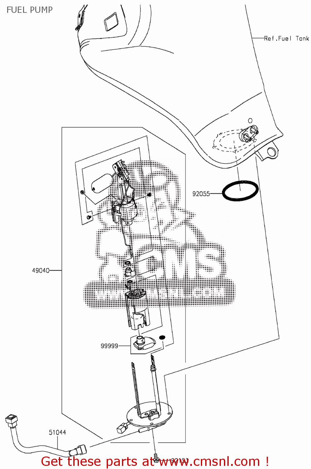 Kawasaki TUBE-ASSY 510440705 Kawasaki TUBE-ASSY 510440705