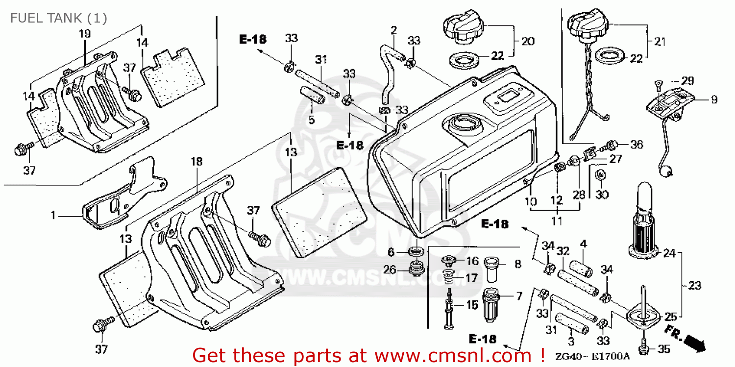 Honda BODY,STRAINER 17687ZG3003 Honda BODY,STRAINER 17687ZG3003