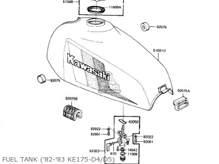 510015213H8: Tank-comp-fuel,ebony (canada) Kawasaki - buy the 51001 ...