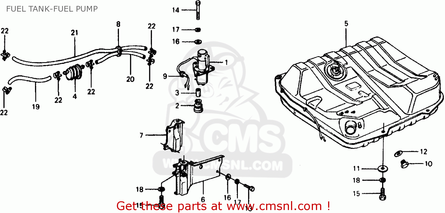 17010663671 Set,fuel Tank Honda buy the 17010663671 at CMSNL