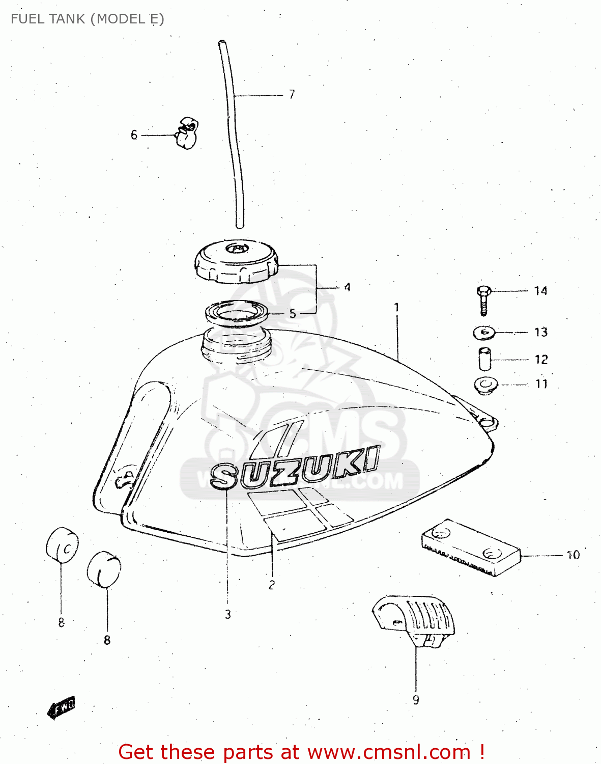 4910037400163 Tank Assy, Fuel (yellow) Suzuki buy the 4910037400