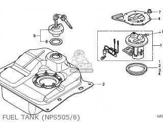 Kraftstoffpumpe Kompatibel Mit Honda Zoomer 2005-2012 - Inklusive Filter