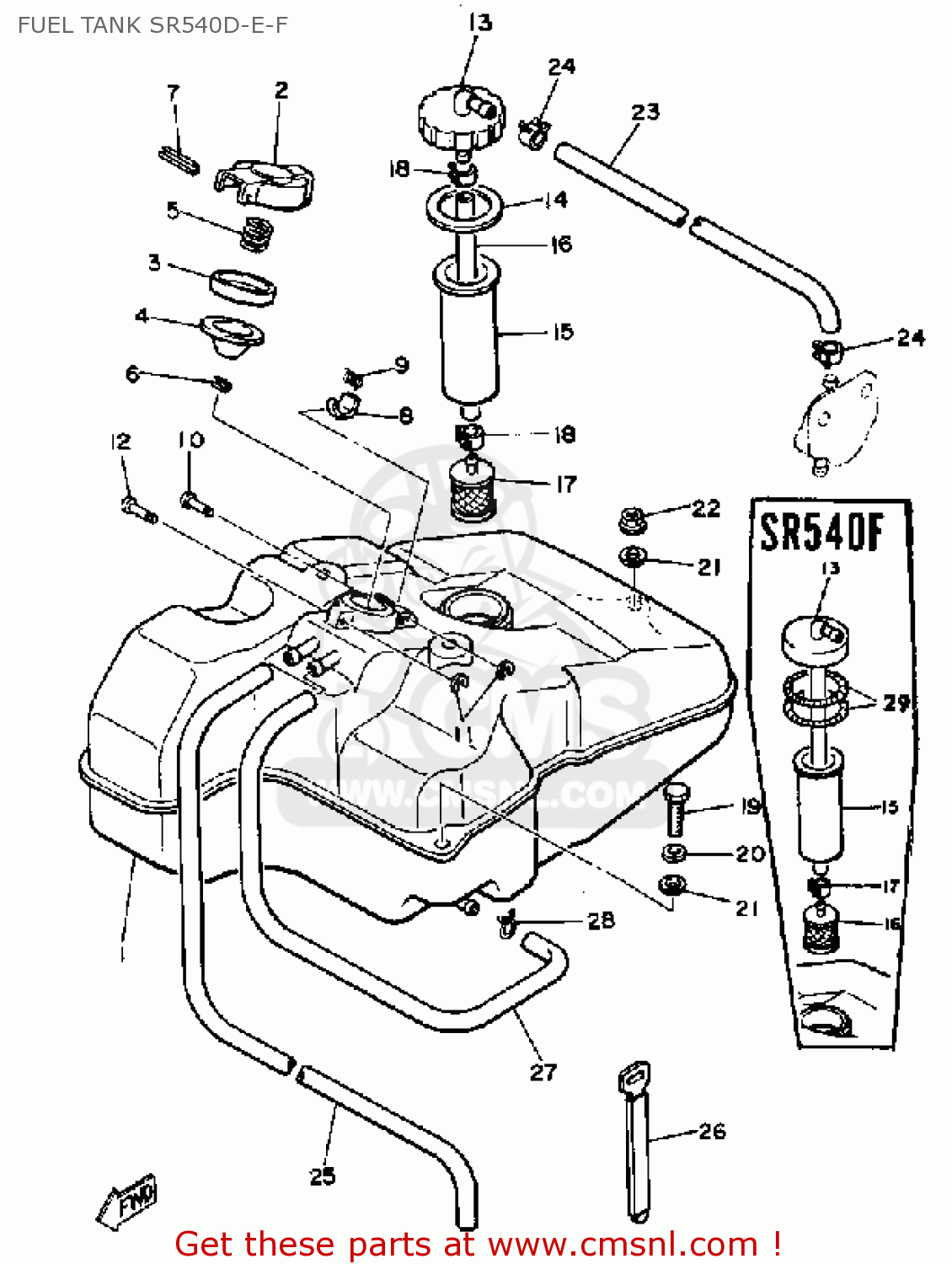 9999901675: Fuel Tank Set Yamaha - Buy The 99999-01675-00 At Cmsnl