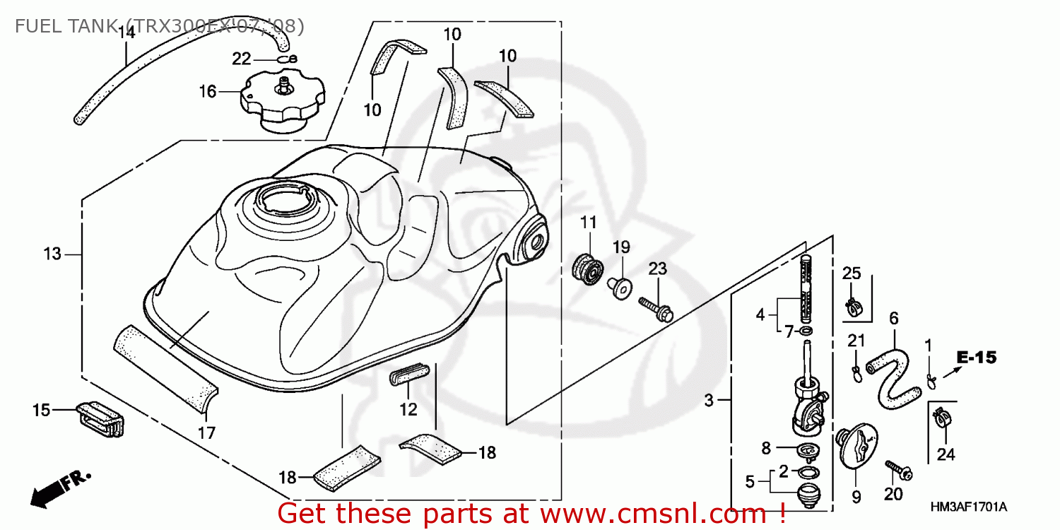 16952HM3A61 Screen Set, Fuel Strainer (jdm) Honda buy the 16952HM3