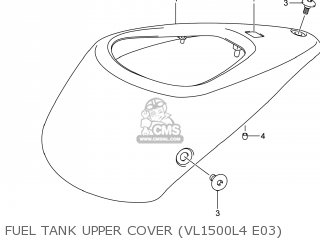 Cover, Fuel Tank Upper photo