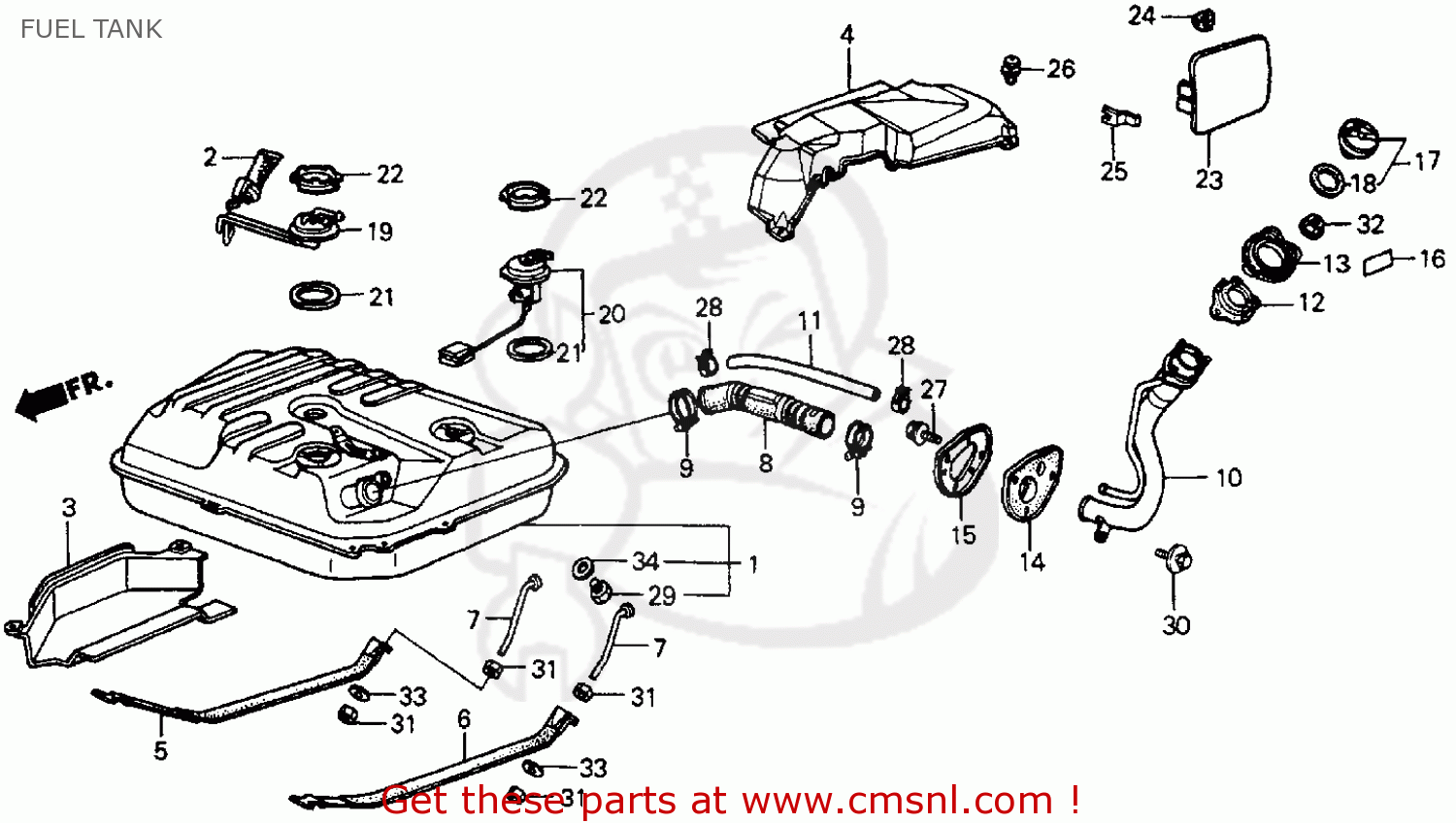 37800SB2681 Meter Unit, Fuel Honda buy the 37800SB2681 at CMSNL