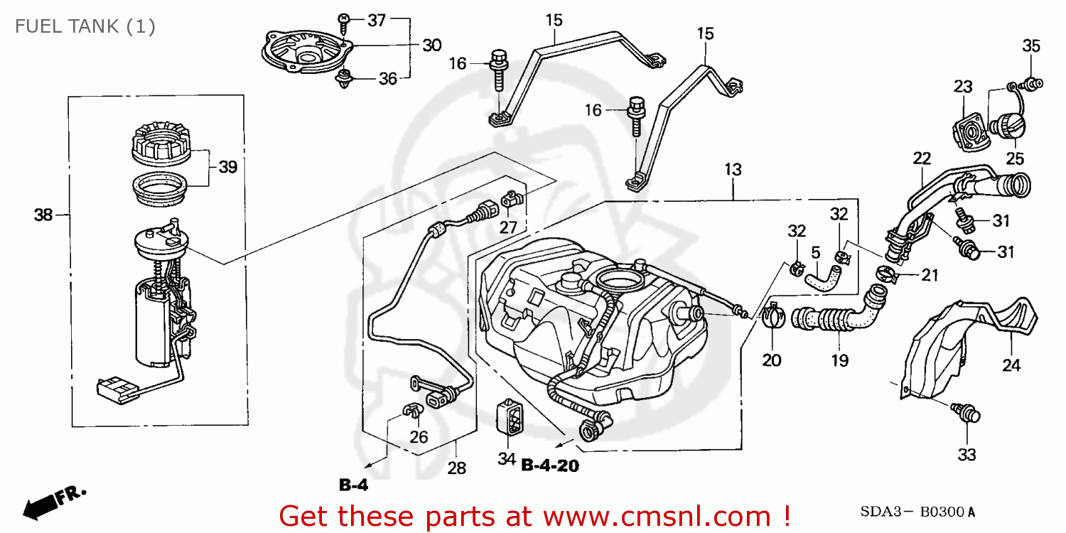 17045SDBA00 Module, Fuel Pump Honda buy the 17045SDBA00 at CMSNL