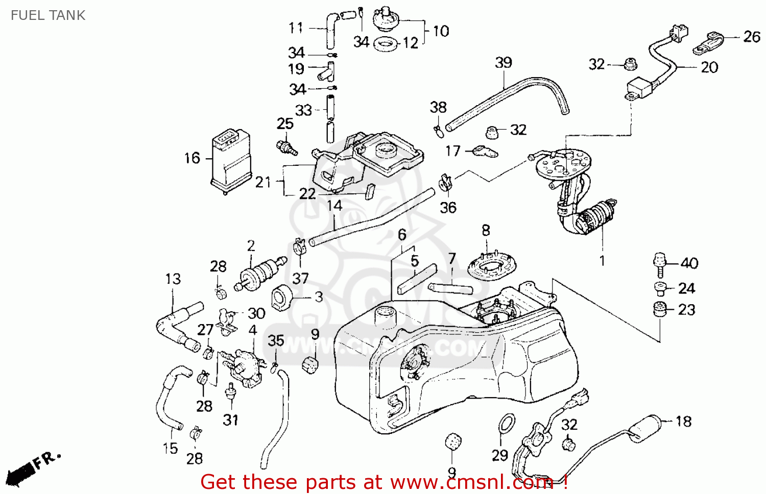 16970MN5013: Auto Cock Assy Honda - buy the 16970-MN5-013 at CMSNL