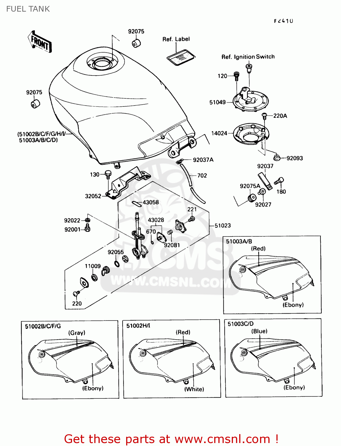 510231139: Tap-assy,fuel Kawasaki - buy the 51023-1139 at CMSNL