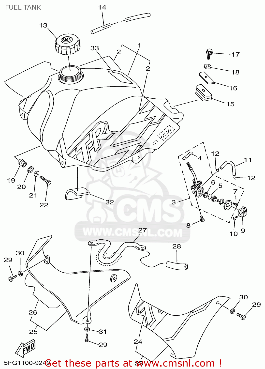 Yamaha SCOOP AIR ASSEMBLY. 1 5FGF137A00 Yamaha SCOOP AIR ASSEMBLY. 1 5FGF137A00