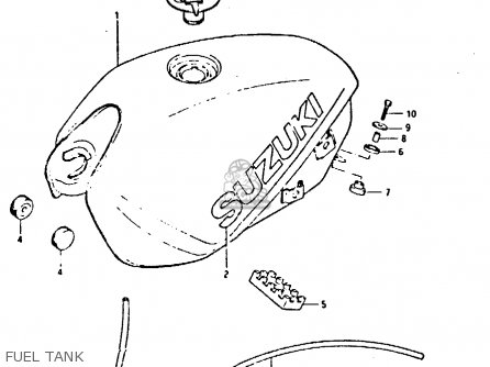 Tank Assy, Fuel (white) photo