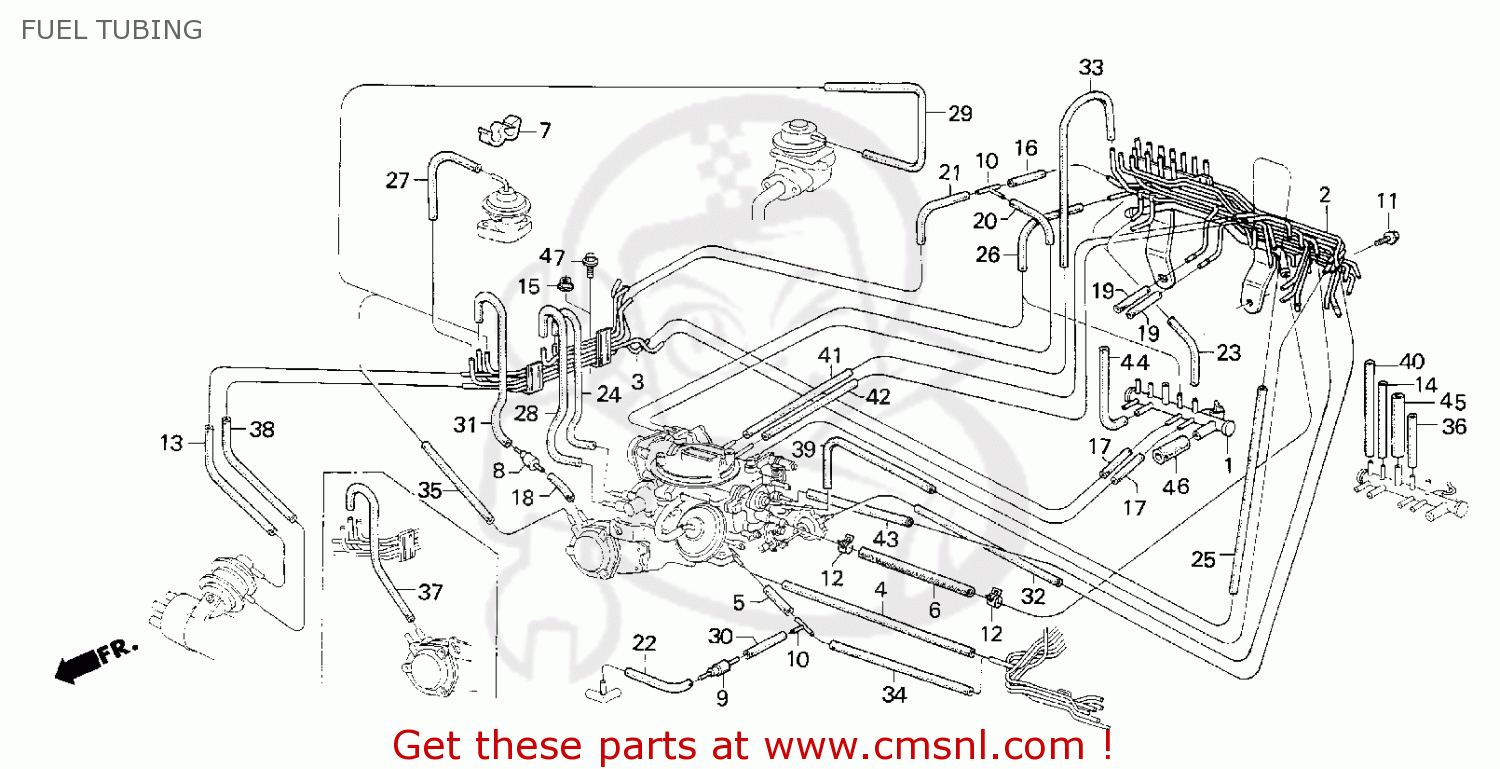 17410PE1710: Pipe B, Install Honda - Buy The 17410-PE1-710 At CMSNL