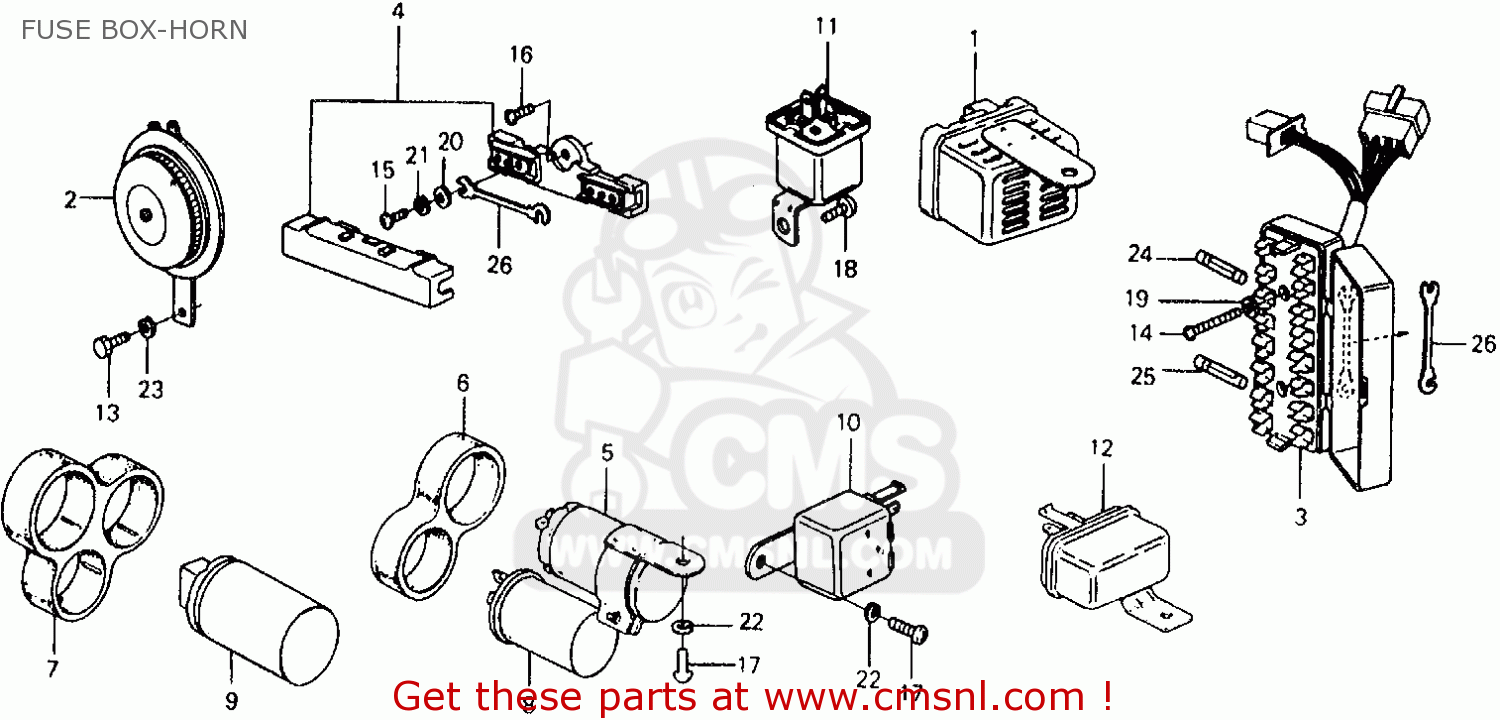 16760659003 Relay,fuel Cut Honda buy the 16760659003 at CMSNL