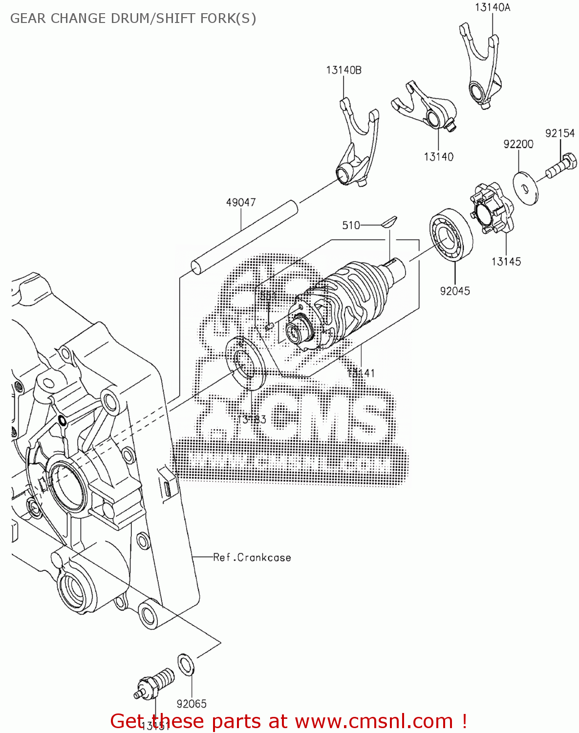 131400066 Forkshift,input Kawasaki buy the 131400066 at CMSNL