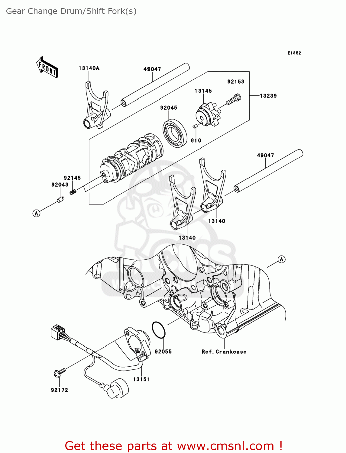 131400046 Forkshift,input Kawasaki buy the 131400046 at CMSNL