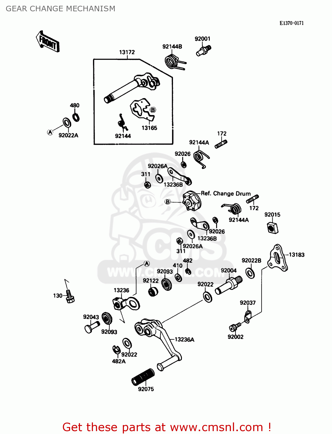 920371877 Clamp Kawasaki buy the 920371877 at CMSNL