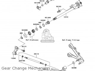 132360723: Lever-comp,change Ped Kawasaki - buy the 13236-0723 at