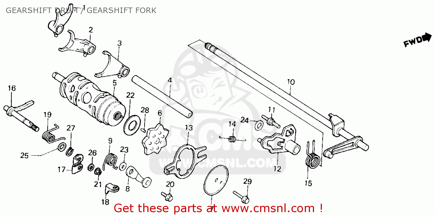 24620hb6000: Master Arm Comp., Honda - Buy The 24620-hb6-000 At Cmsnl