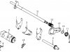 Small Image Of Gearshift Drum   Gearshift Fork
