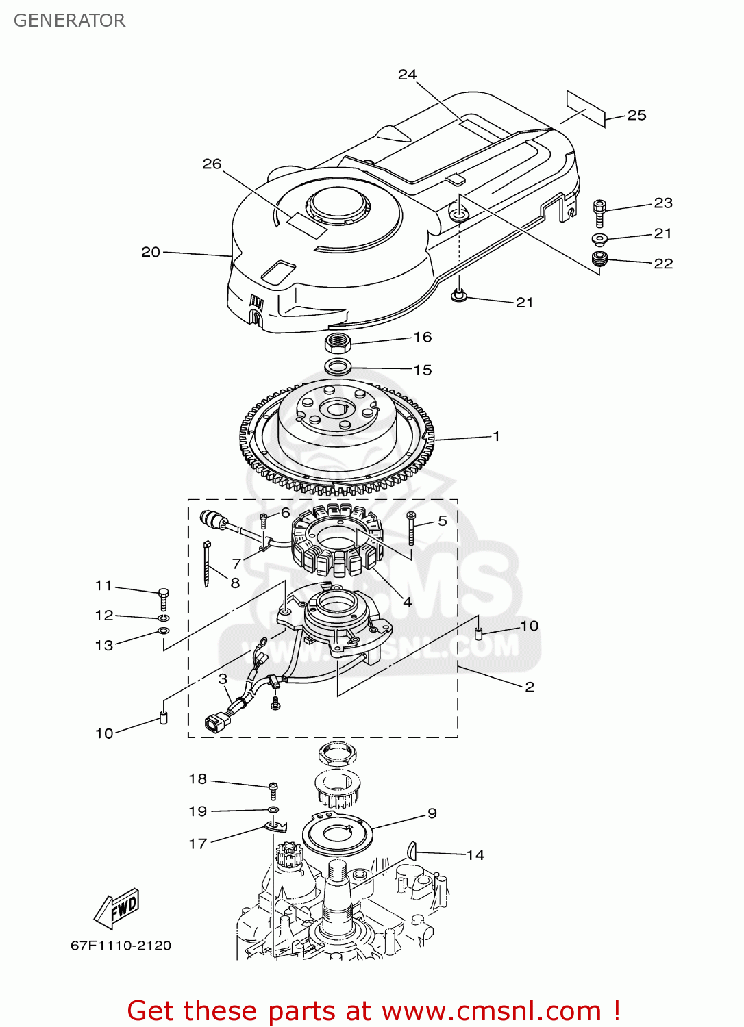 Yamaha NUT 9017924002 Yamaha NUT 9017924002