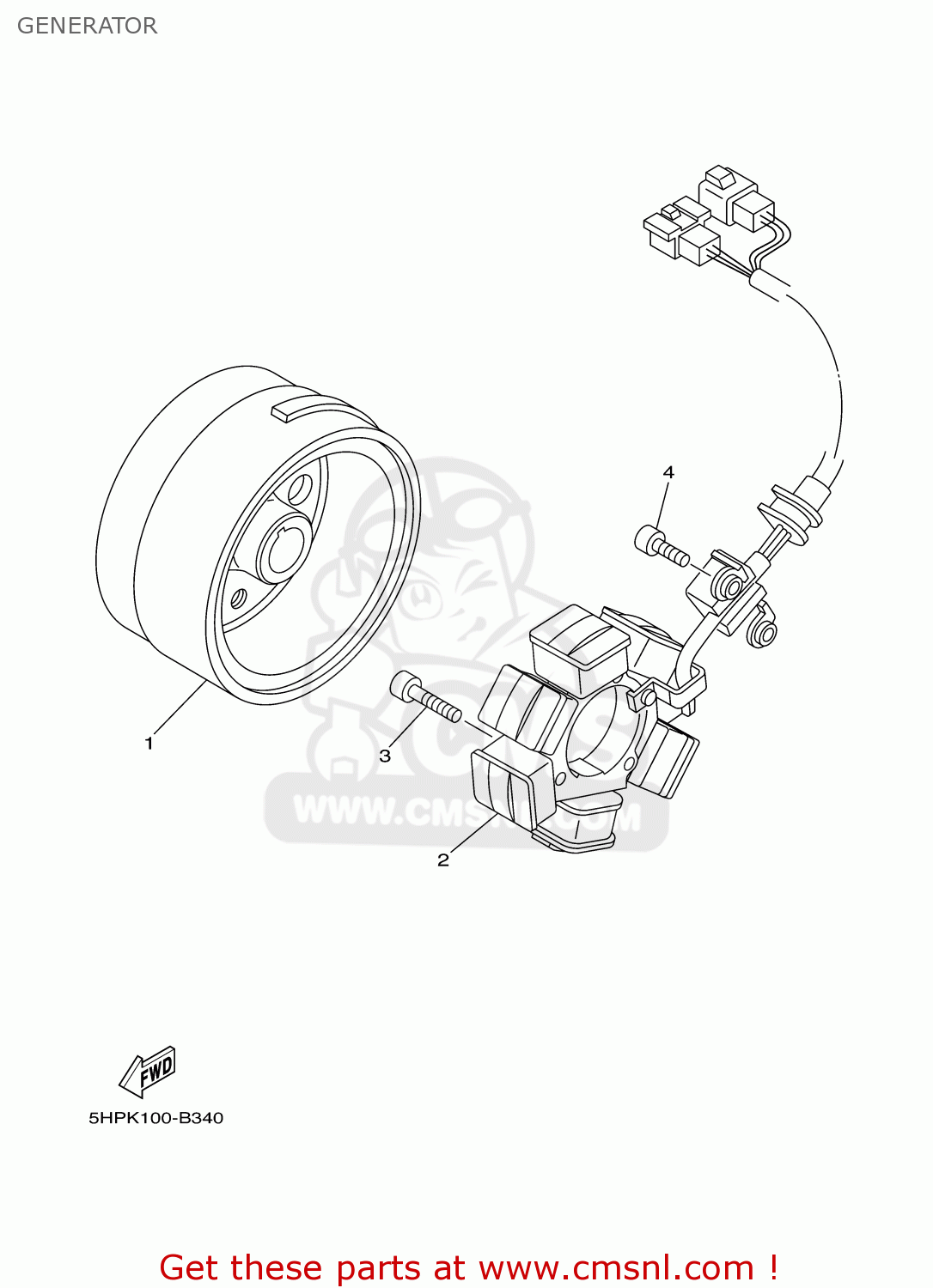 5HP8551010 Stator Assy Yamaha buy the 5HP8551010 at CMSNL