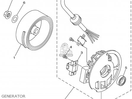 (5BM8141002) STATOR ASSY (5BM8141002) STATOR ASSY