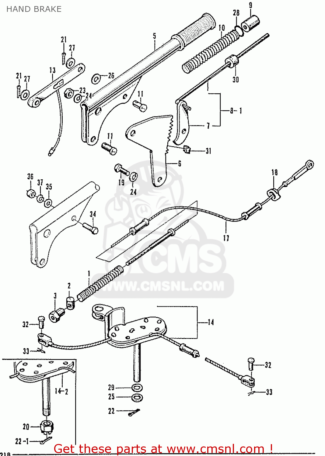 47360567020 Arm, Brake Equalizer Honda buy the 47360567020 at CMSNL