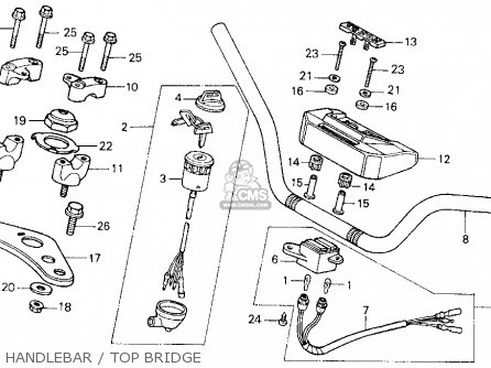 (53231HA0680) BRIDGE FORK TOP (53231HA0680) BRIDGE FORK TOP