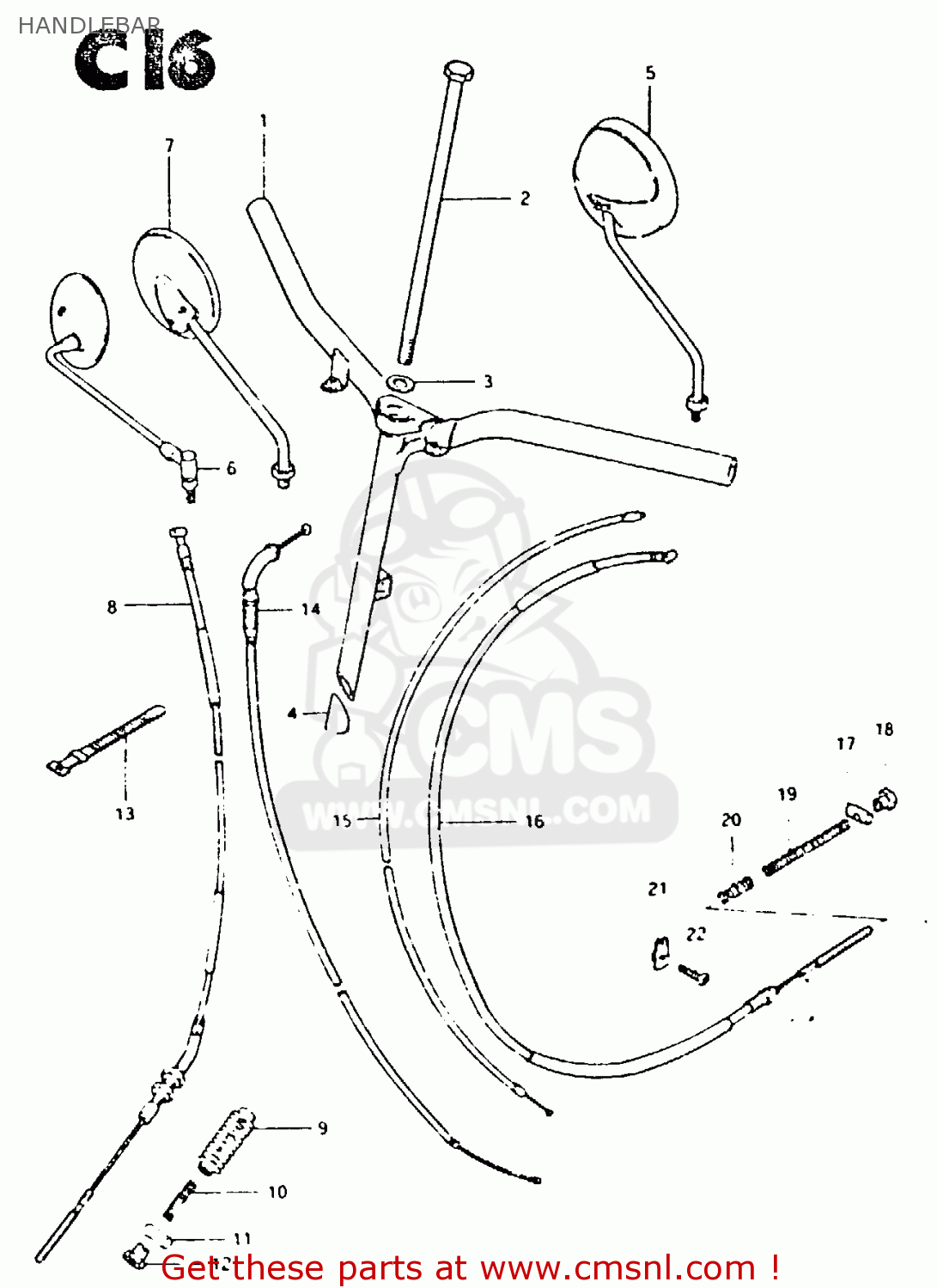 5625102401: Stop,handle Expander Suzuki - buy the 56251-02401 at CMSNL