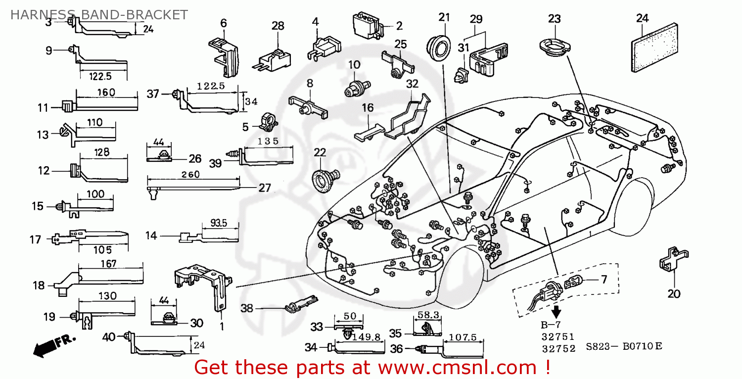 honda grom wiring harness