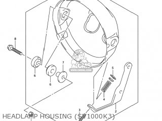 Plate, Headlamp Housing photo
