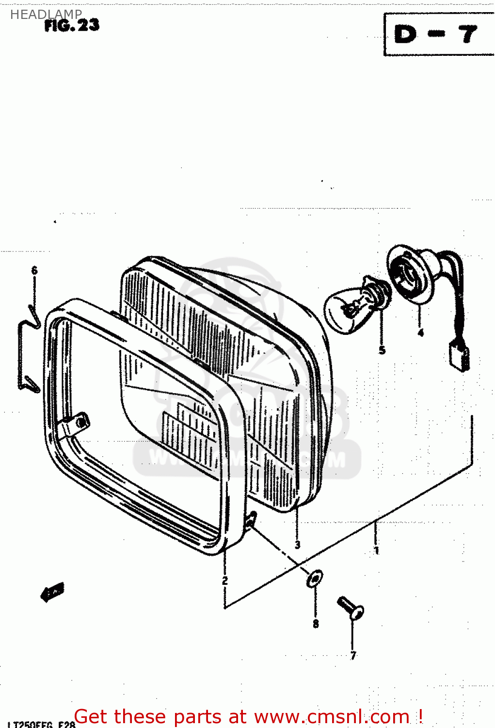 3510024500 Headlamp Assembly Suzuki buy the 3510024500 at CMSNL