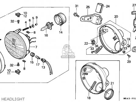 STAY,HEAD LIGHT R STAY,HEAD LIGHT R