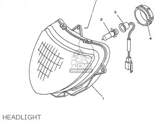 (5BM8437001) HEADLIGHT UNIT ASSY (5BM8437001) HEADLIGHT UNIT ASSY
