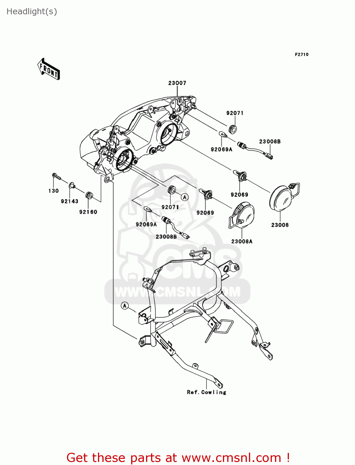 230080152: Socket-assy,position Kawasaki - buy the 23008-0152 at CMSNL