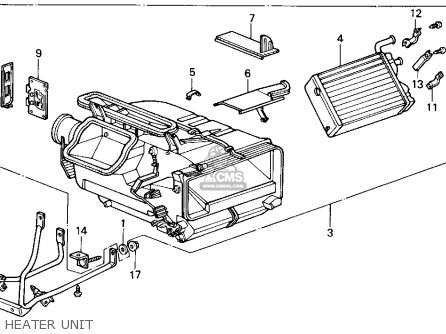 Honda ACCORD 1986 (G) 4DR DX (KA) parts lists and schematics 88 honda dx fuse box 