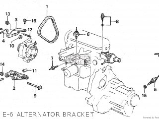 Honda ACCORD 1988 2DOOR HATCHBACK parts lists and schematics