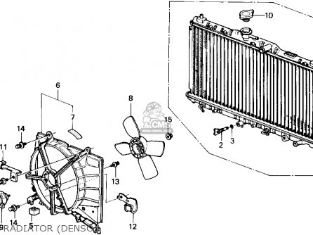 Honda Accord 1989 (k) 4dr Lx (ka) Parts Lists And Schematics