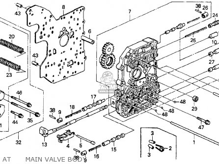 Honda Accord 1990 L 2dr Lx Ka Kl Parts Lists And Schematics