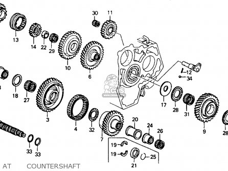 Honda ACCORD 1991 (M) 4DR EX (KA,KL) parts lists and schematics