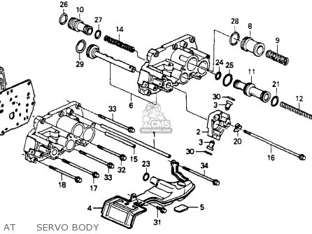 Honda ACCORD 1992 (N) 4DR EX (KA,KL) parts lists and schematics