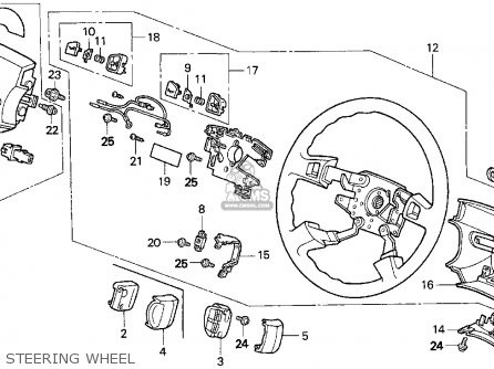 Honda ACCORD 1994 (R) 2DR LX (KA,KL) parts lists and schematics
