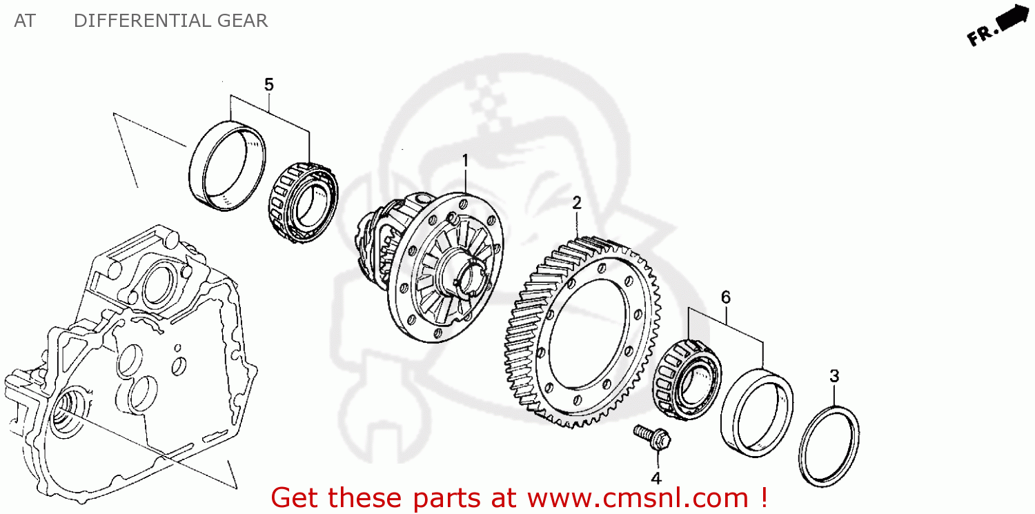 Honda ACCORD 1997 (V) 2DR EX (KA) parts lists and schematics